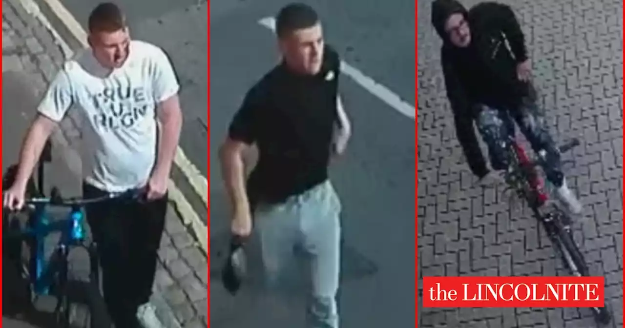 CCTV appeal after man seen 'brandishing a bladed weapon' in Grimsby