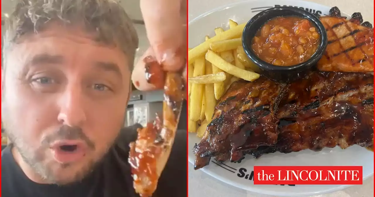 Viral food vlogger says Damon's ribs in Lincoln are 'best I've ever had'