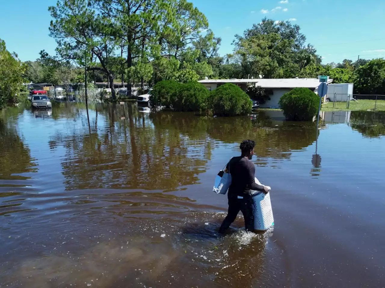 Hurricane Ian is long gone but water keeps rising in central Florida