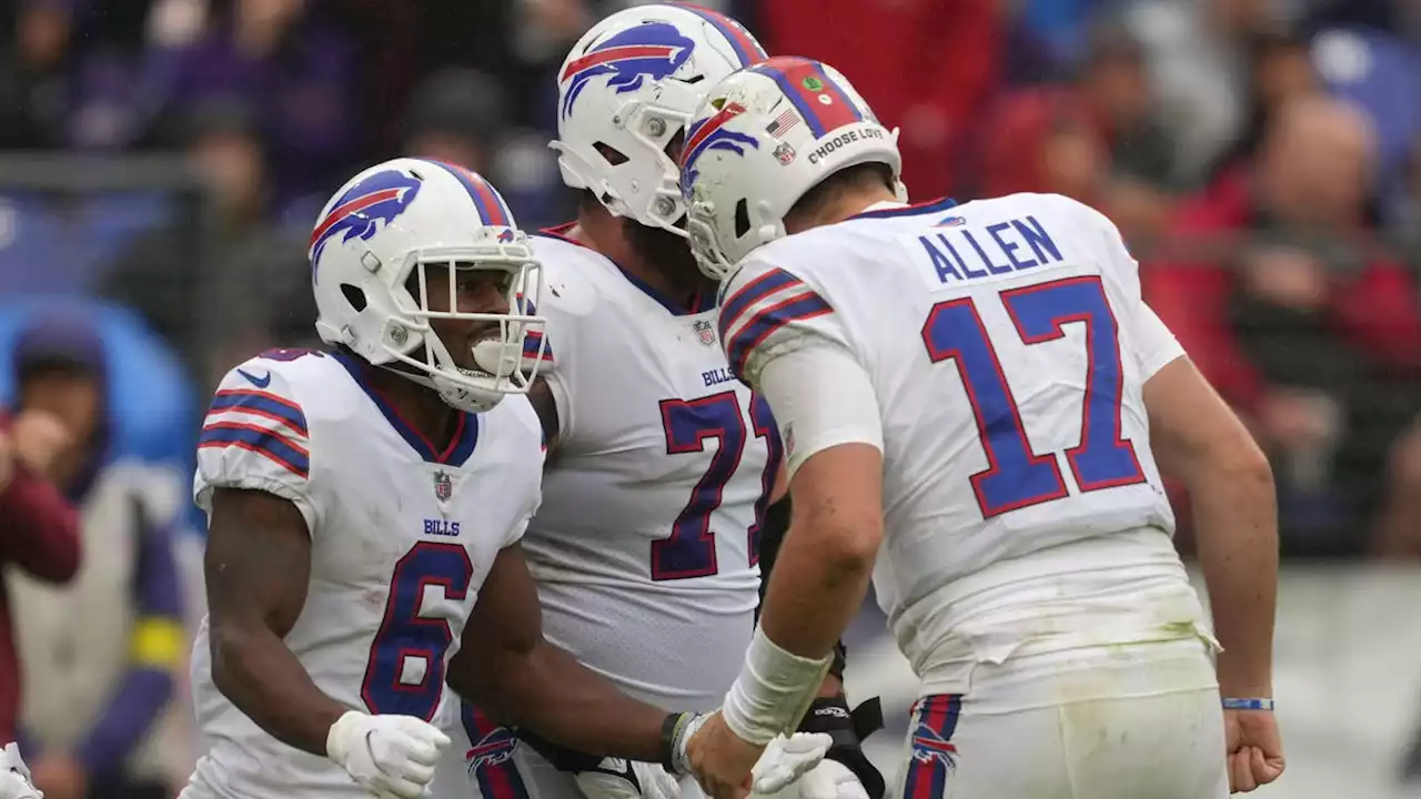 Bills come back to beat Ravens, whose fourth-quarter TD try backfires