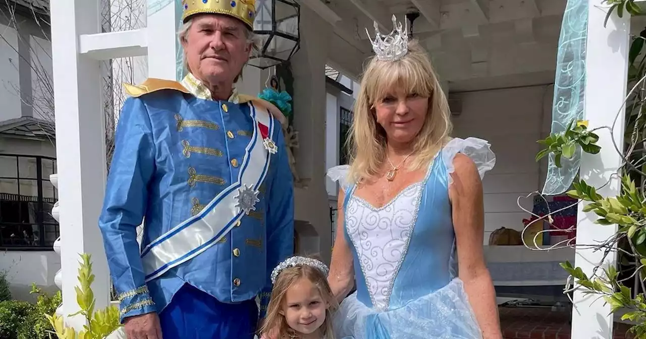 Goldie Hawn, Granddaughter Rani Rose Dress as Royalty for Her 4th Birthday