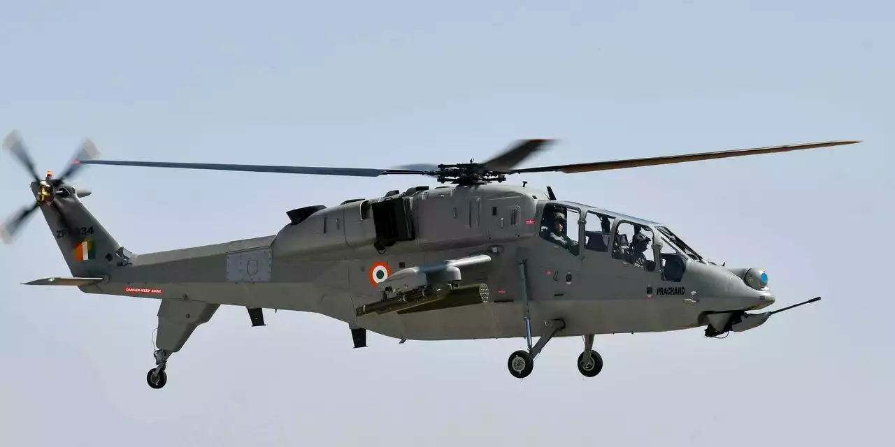 India’s Air Force Gets a ‘Made in India’ High-Altitude Combat Helicopter