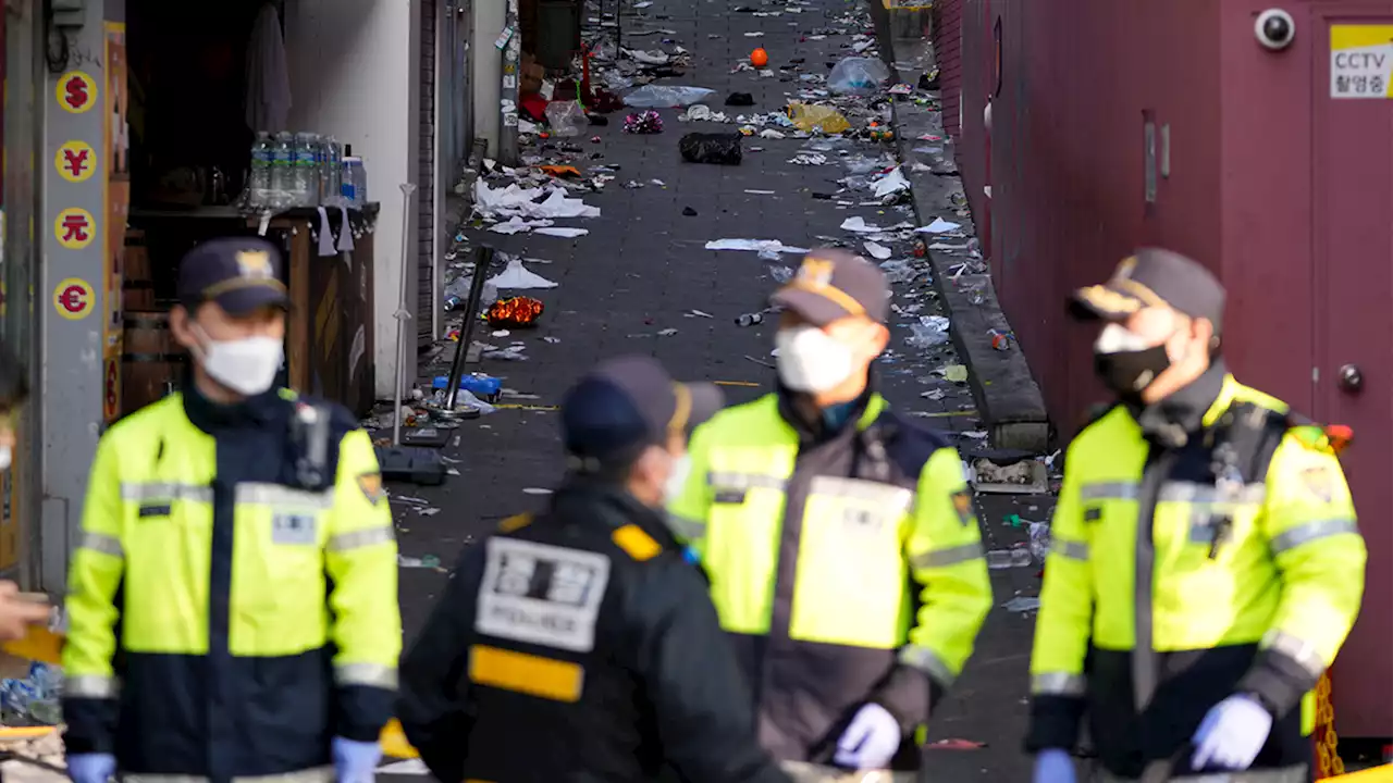 South Korea in shock, grief as 153 die in crowd surge at Halloween festivities in Seoul