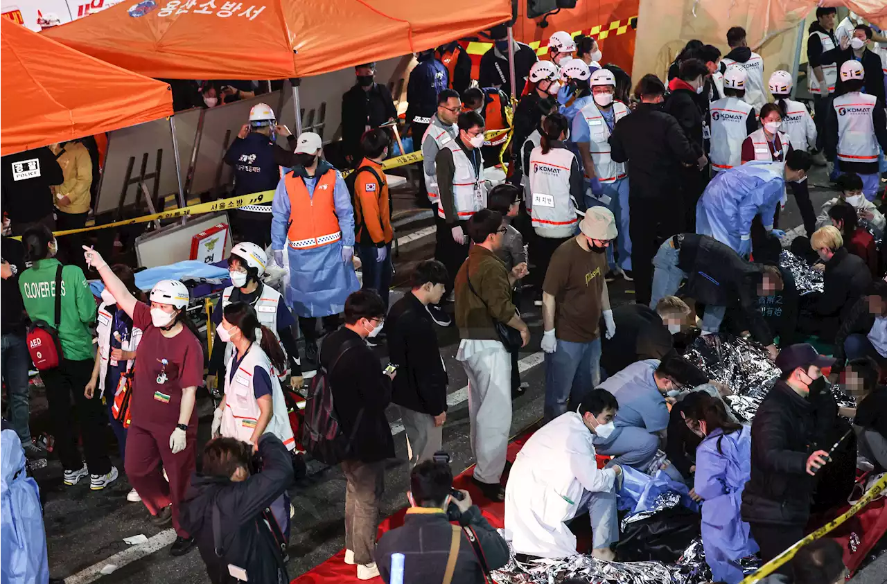 Zahl der Toten bei Halloween-Feiern in Seoul steigt auf 151