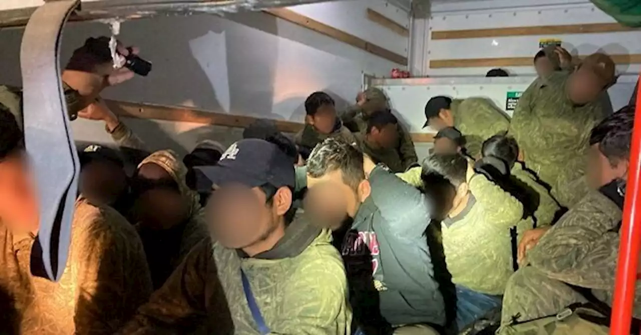 32 Migrants Found Locked in U-Haul Box Truck After Pursuit near Border in AZ