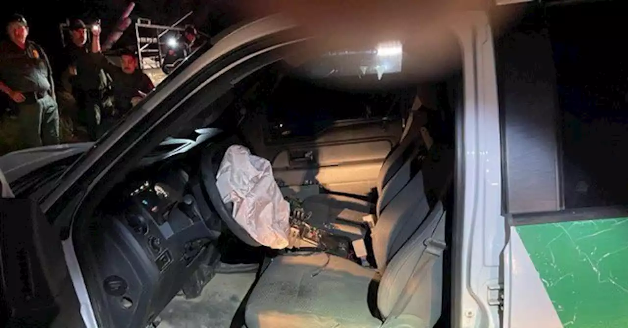 Human Smuggler Deliberately Crashes into Border Patrol SUV in Texas