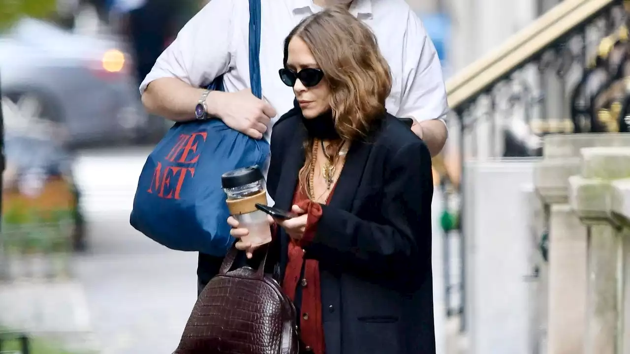 Mary-Kate Olsen Aces Another High-Low Look With Affordable Trainers