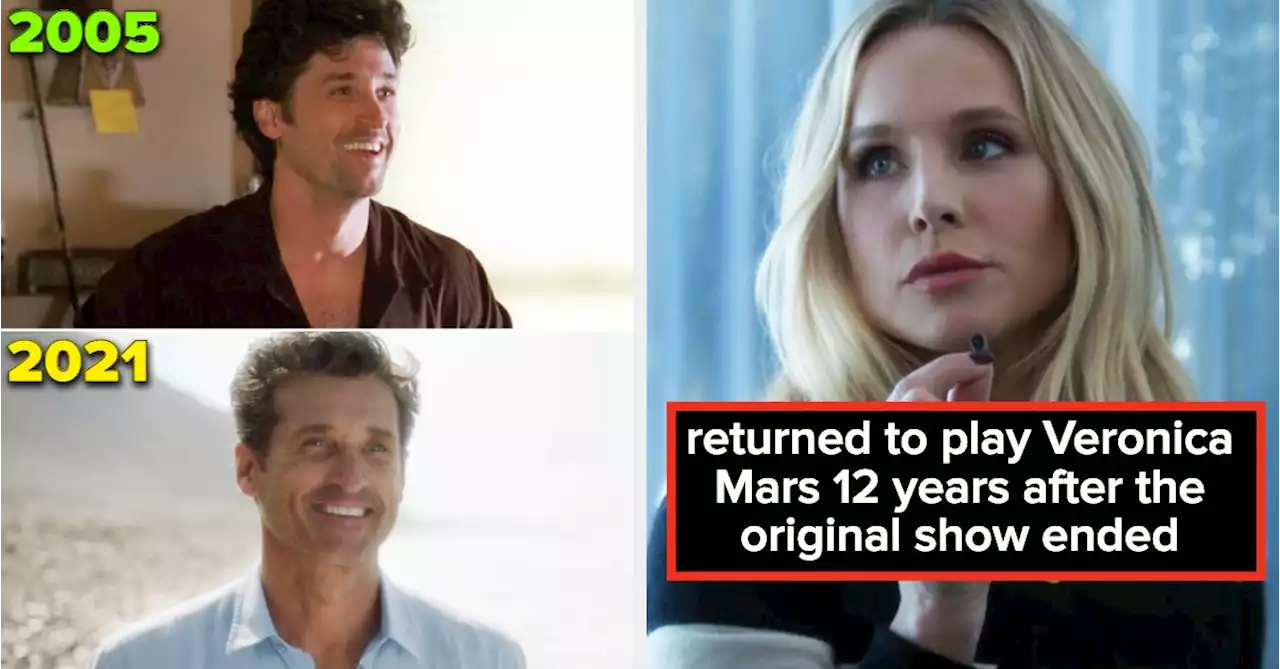 27 Side-By-Sides Of TV Actors In Their First Episode Of A Show Vs. When They Returned Years Later