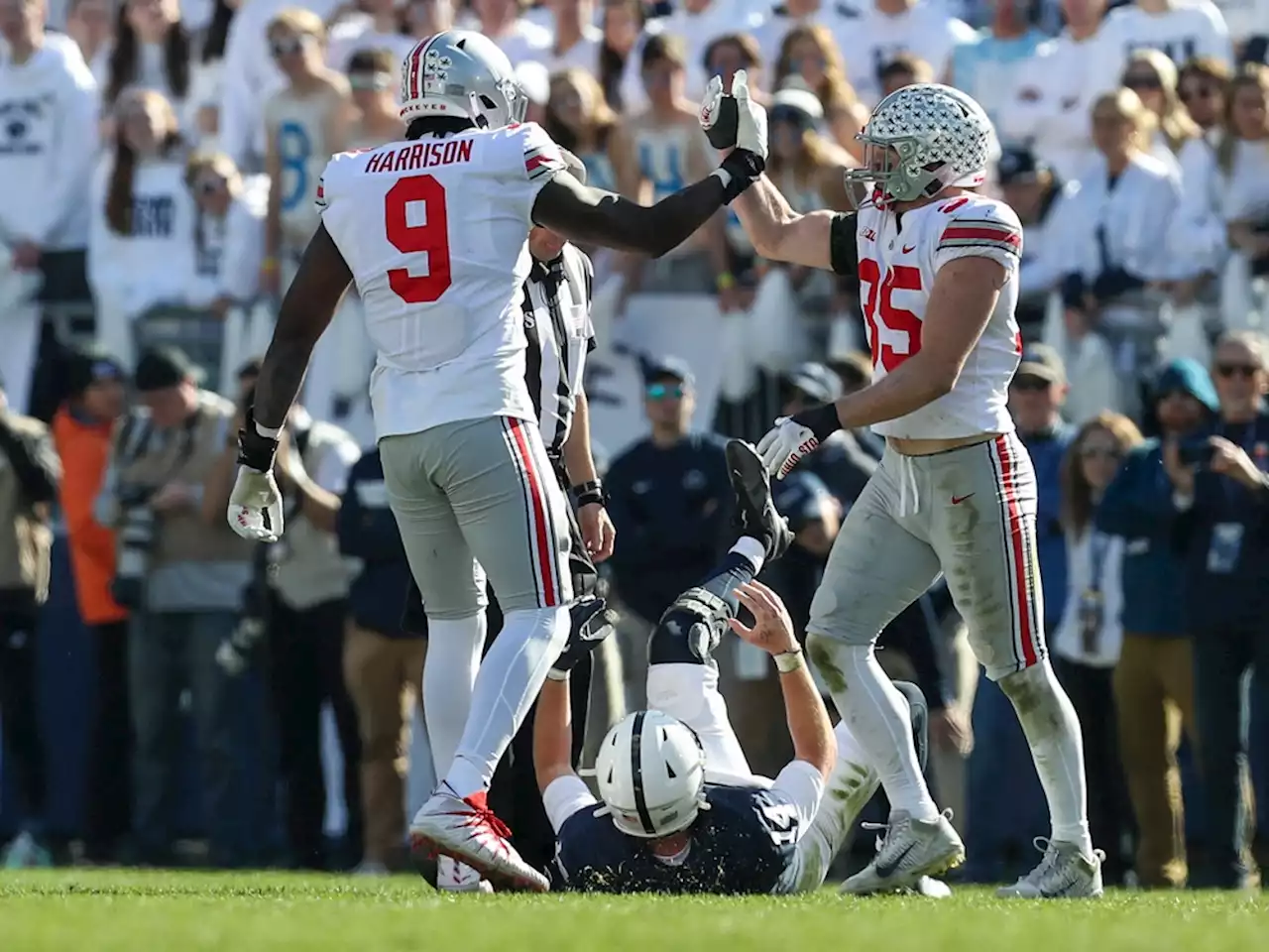 COLLEGE FOOTBALL FRENZY: Ohio State Penns decisive late-game NCAA win to escape Happy Valley