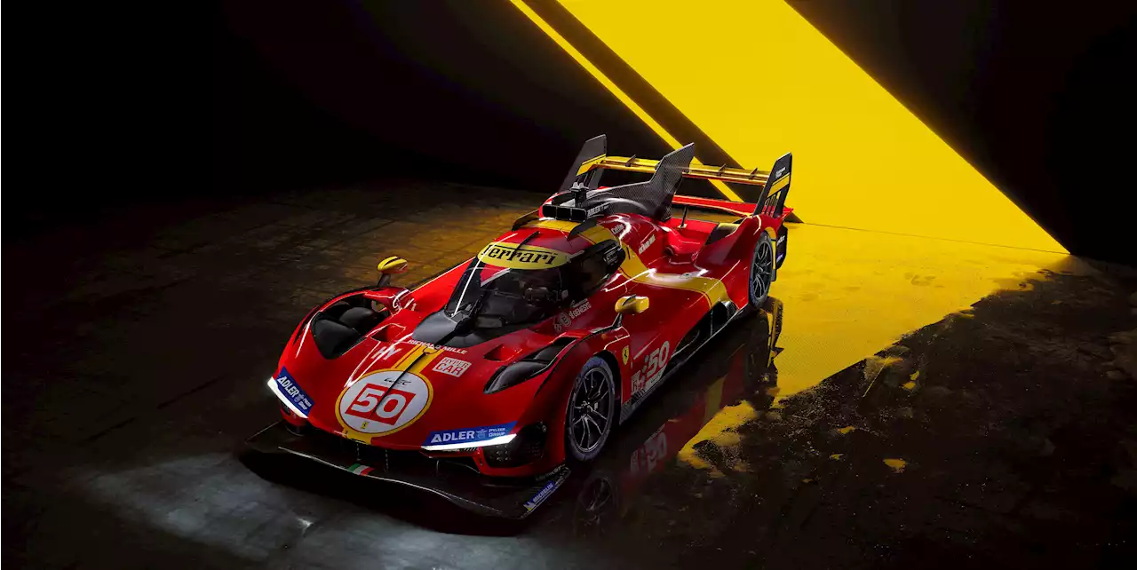 Ferrari 499P Le Mans Hypercar Revealed