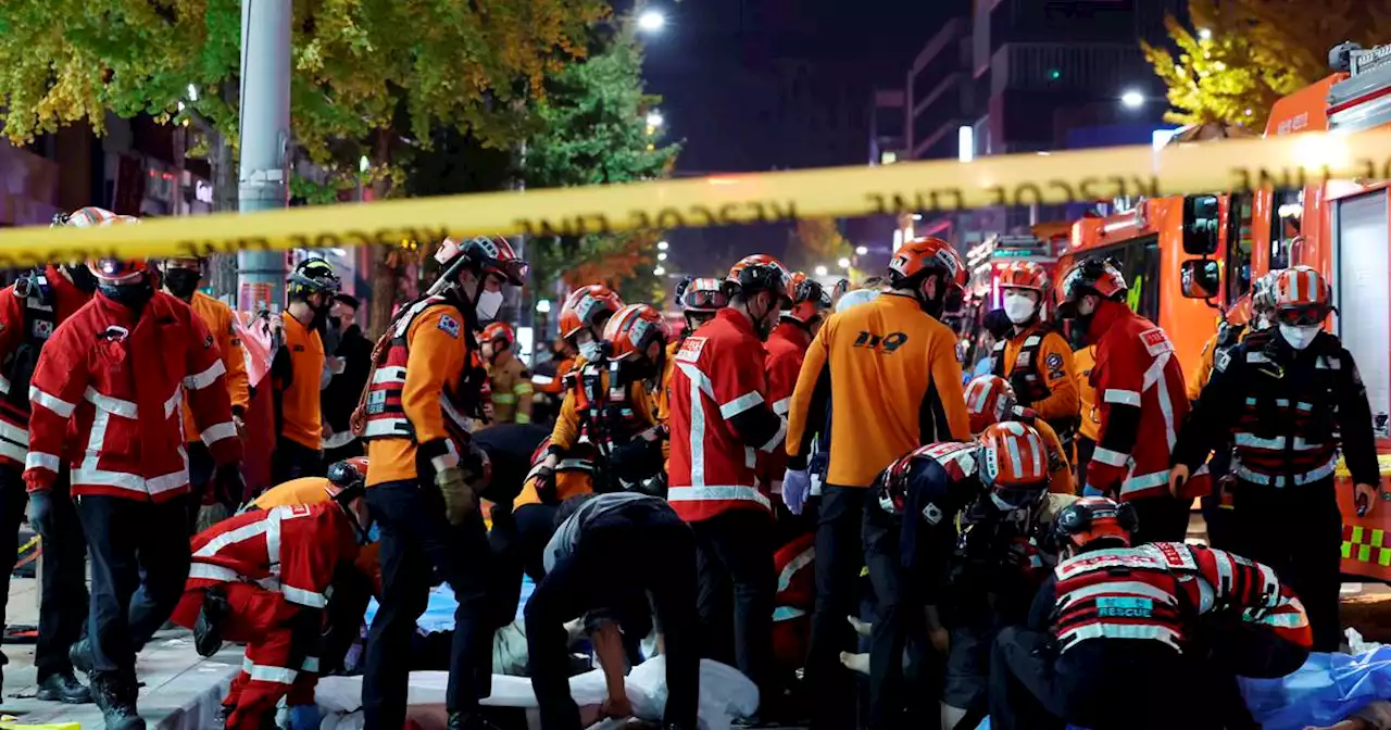 South Korea in shock after 153 people die — mostly in their 20s and 30s — in Halloween party crowd surge