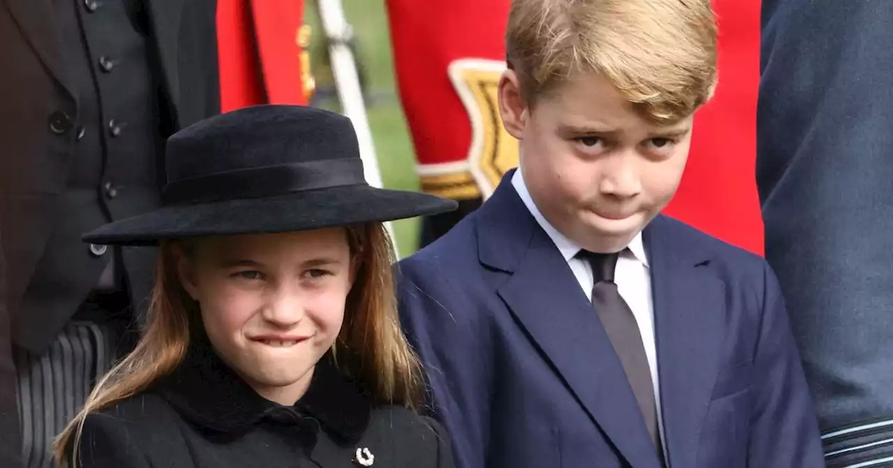 Charlotte's 'behaviour' at Queen's funeral got Kate 'scolded' by senior royal