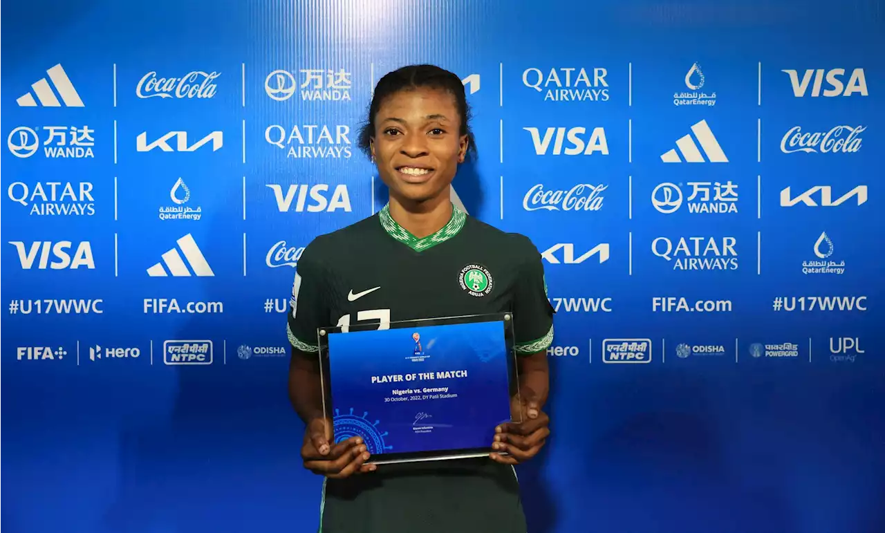 U-17 WWC: Ajakaye scoops POTM for third time after Flamingos' win against Germany