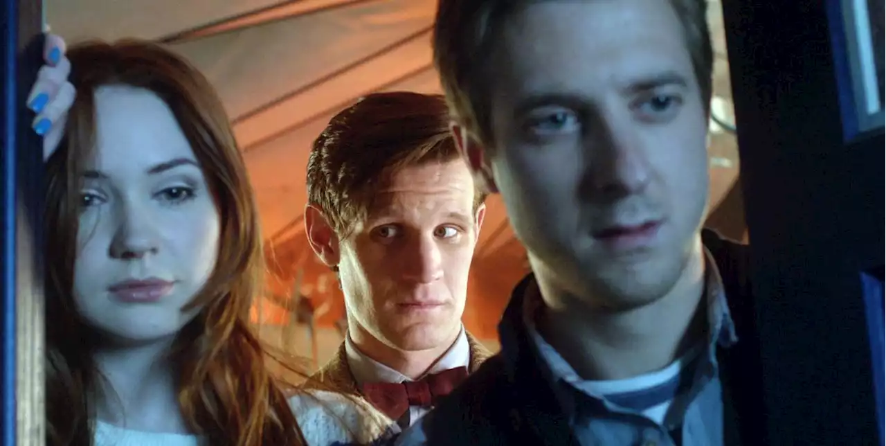 Matt Smith reunites with Doctor Who co-stars Karen Gillan and Arthur Darvill