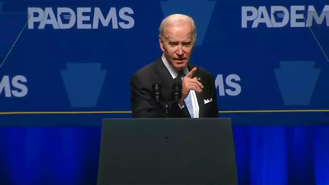 Biden mocked for claiming there are ’54 states’: ‘This guy is completely senile’