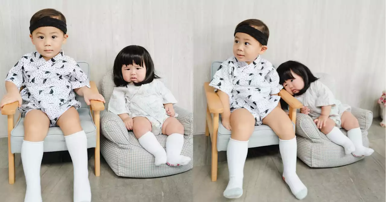 Kryz Uy's sons Scottie and Sevi are the cutest in kimono outfits for Halloween