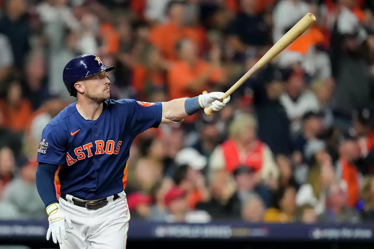 Astros' Alex Bregman blasting homers, having fun in October again