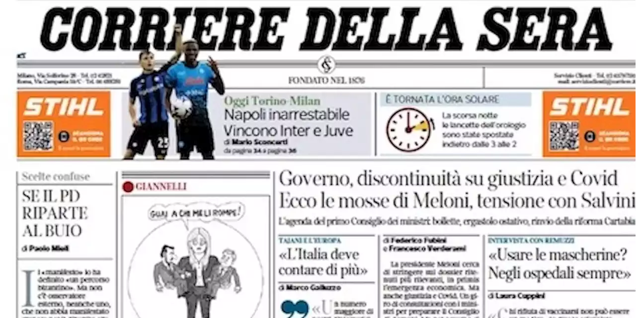 Le prime pagine di oggi - Il Post