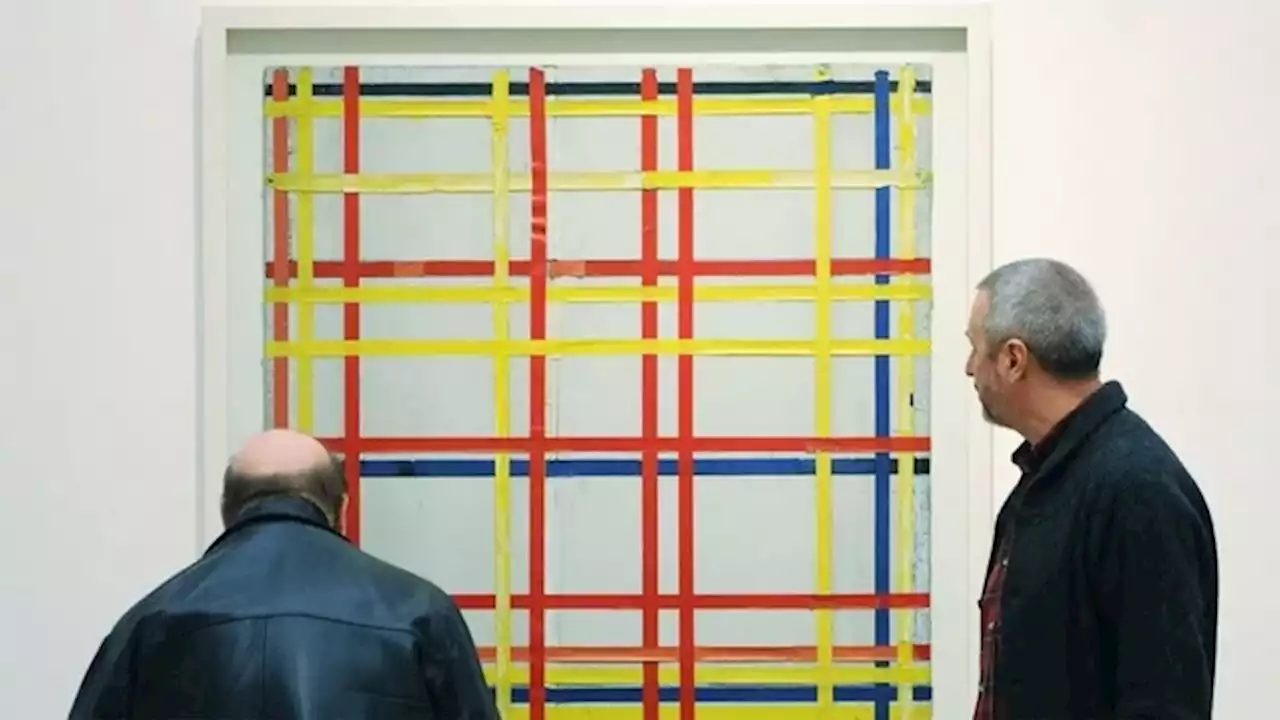 Insólito: expusieron cuadro de Mondrian boca abajo por 77 años