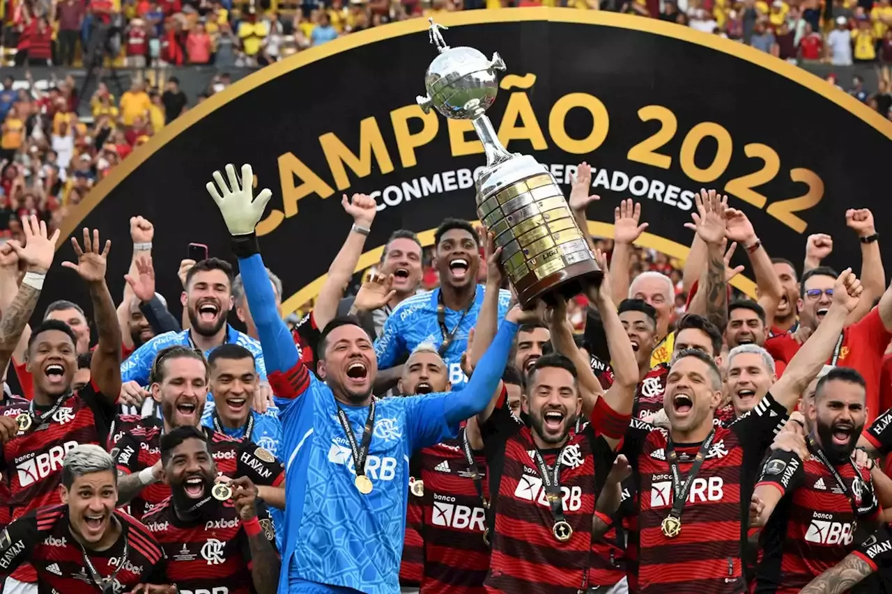 Flamengo Tricampeão Da Libertadores Baixe O Pôster Do Título