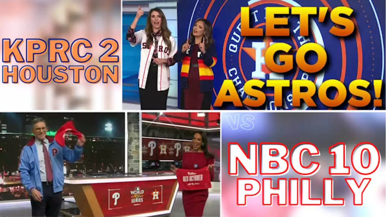 WORLD SERIES WAGER ⚾🔥 Houston’s KRPC team bets with Philly news station; Here’s what we’re going to WIN