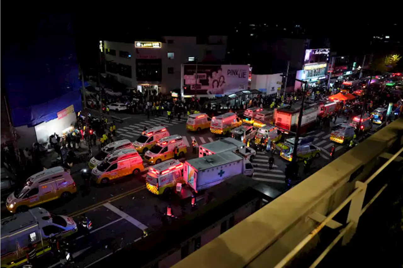 Crush kills at least 146 at Halloween festivities in Seoul