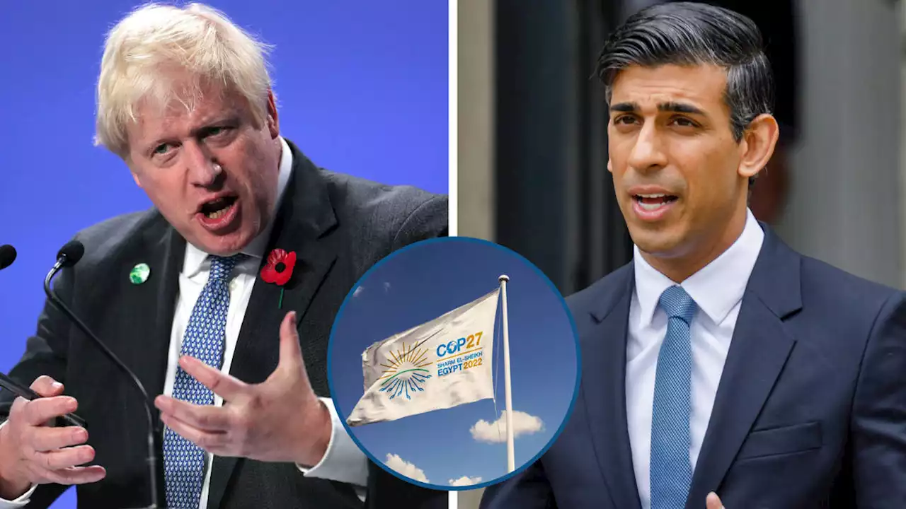 No.10 concern as Boris Johnson 'planning to attend Cop27' - despite PM RIshi Sunak saying he isn't going