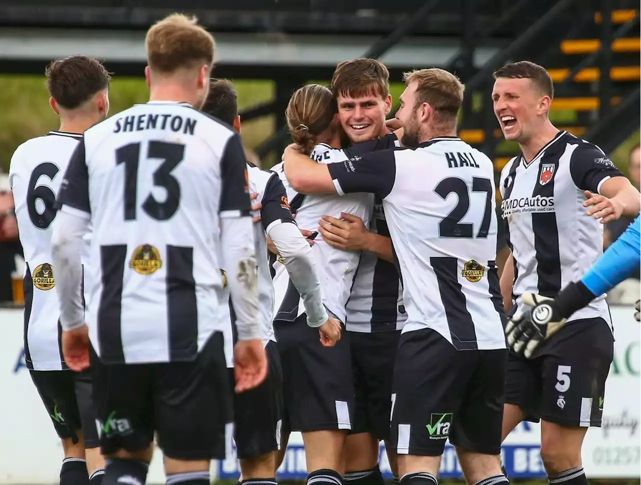 Jack Sampson inspired a great fightback by the Magpies as they defeated Farsley Celtic 4-3