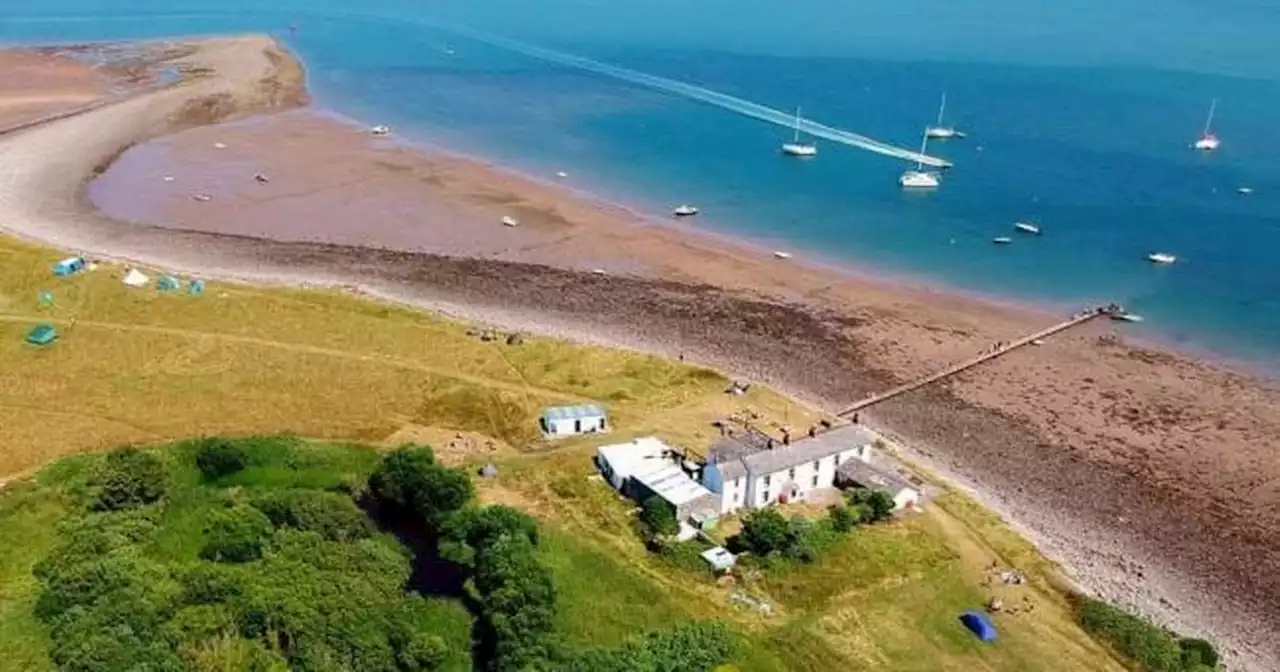 Tiny Morecambe Bay island with its own pub looks to a net zero future