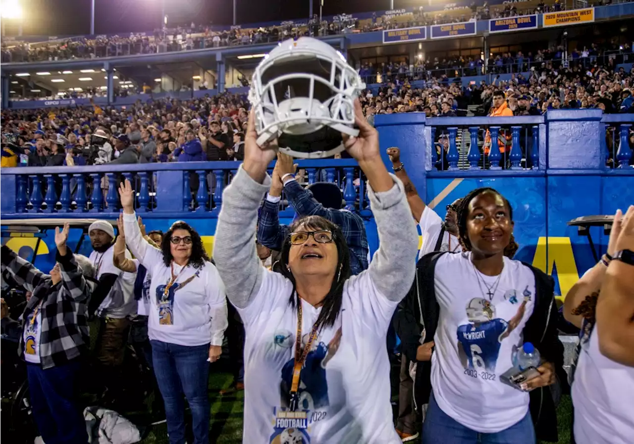 “He was with us today”: San Jose State celebrates Camdan McWright’s life with a win