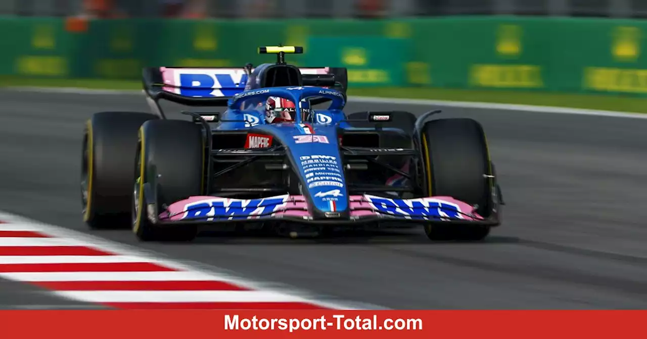 'Weniger Grip' bei Esteban Ocon: War er darum langsamer als Alonso?