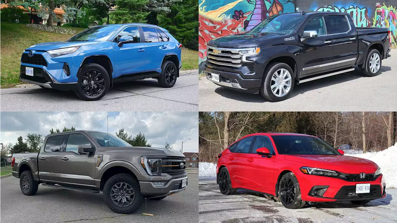 Driving By Numbers: Canada's 10 best-selling vehicles in 2022's first three-quarters