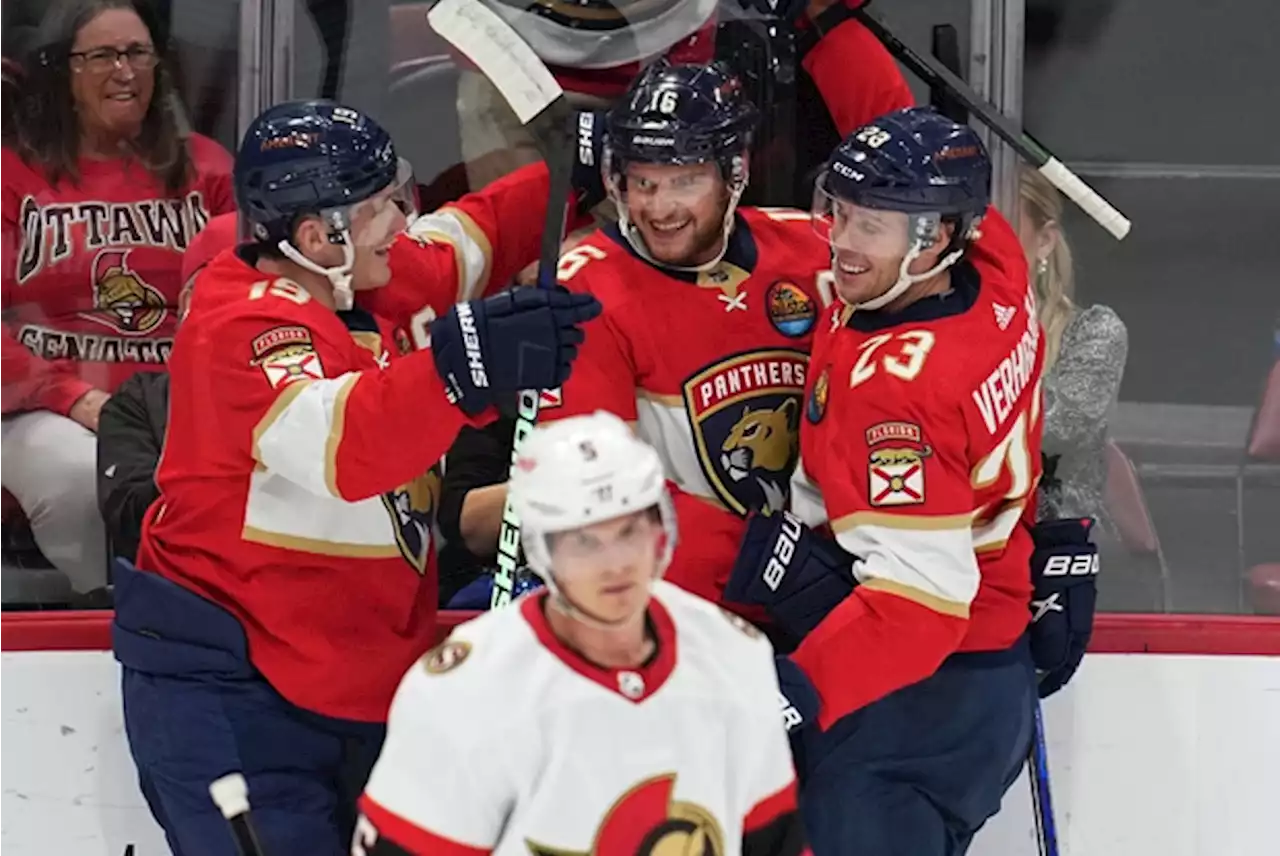 SNAPSHOTS: Round 1 of the Tkachuk Cup goes to Matthew and the Florida Panthers