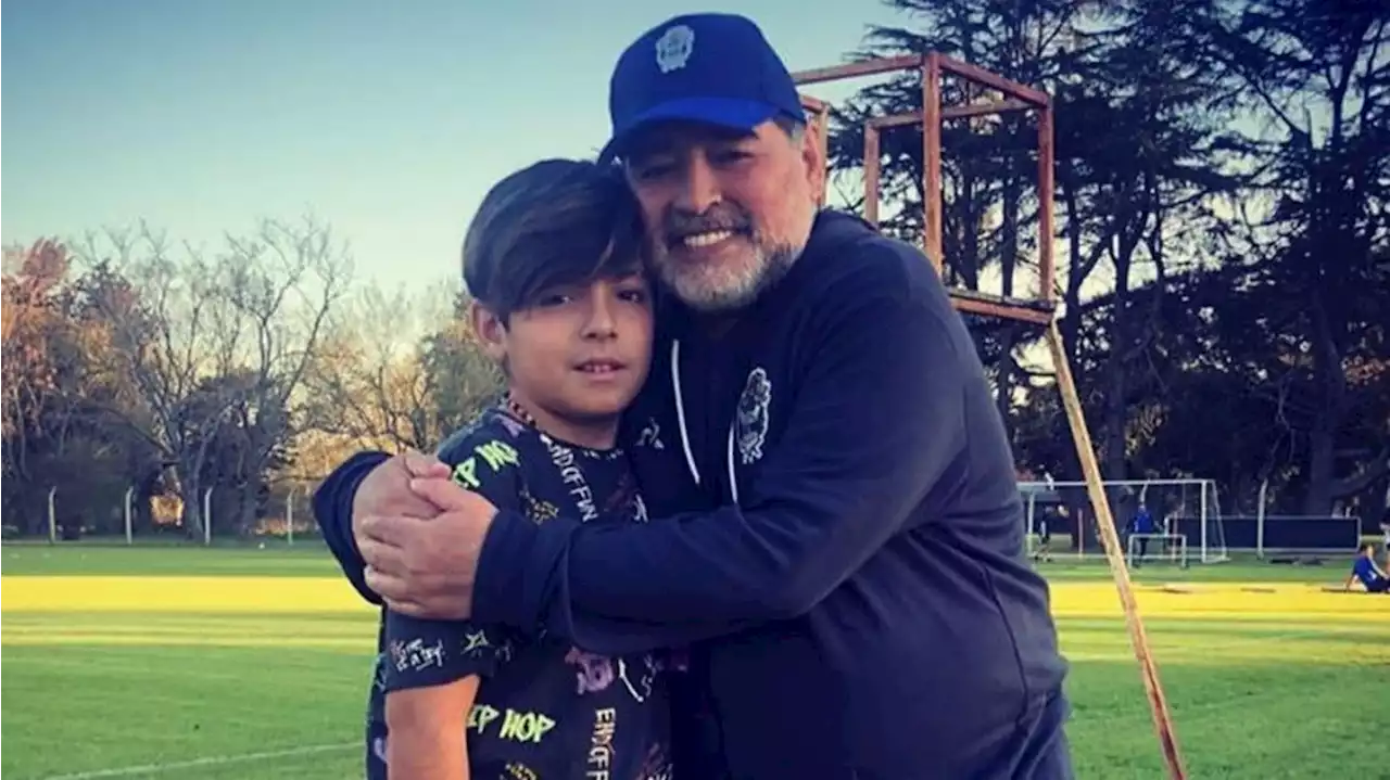 Cumpleaños de Diego Maradona: el sentido mensaje de su nieto Benjamín Agüero