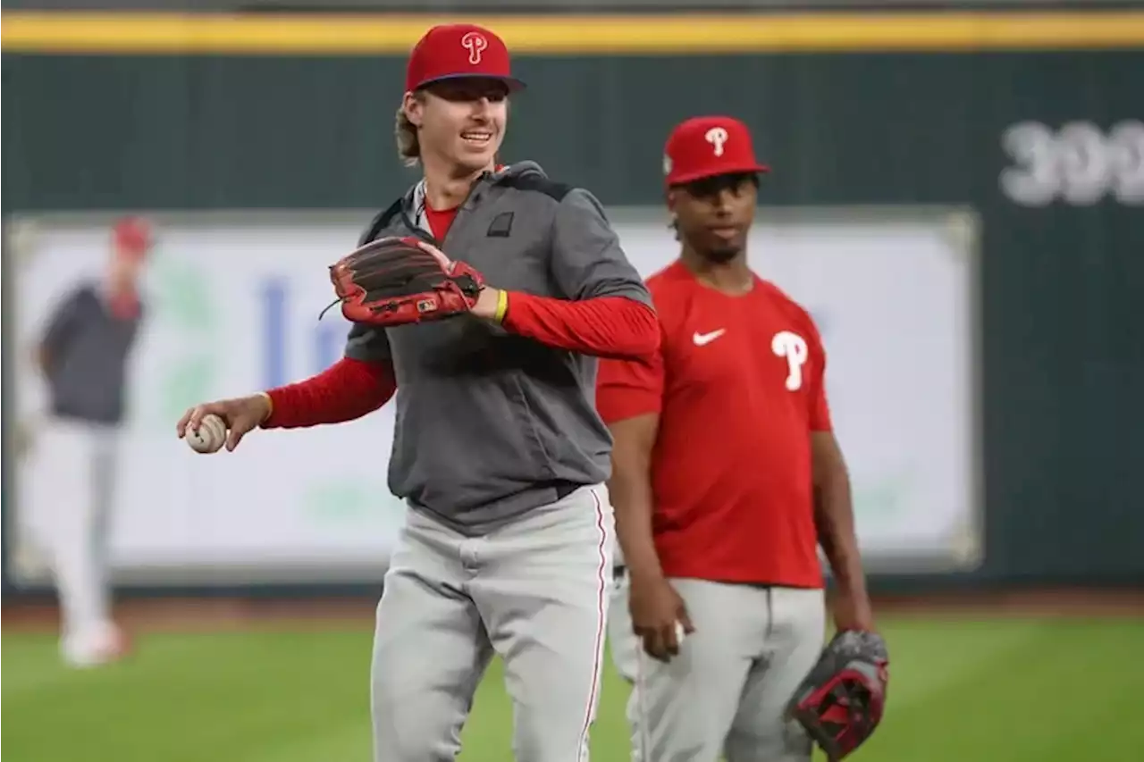 No moment seems too big for Phillies rookie Bryson Stott, including the World Series