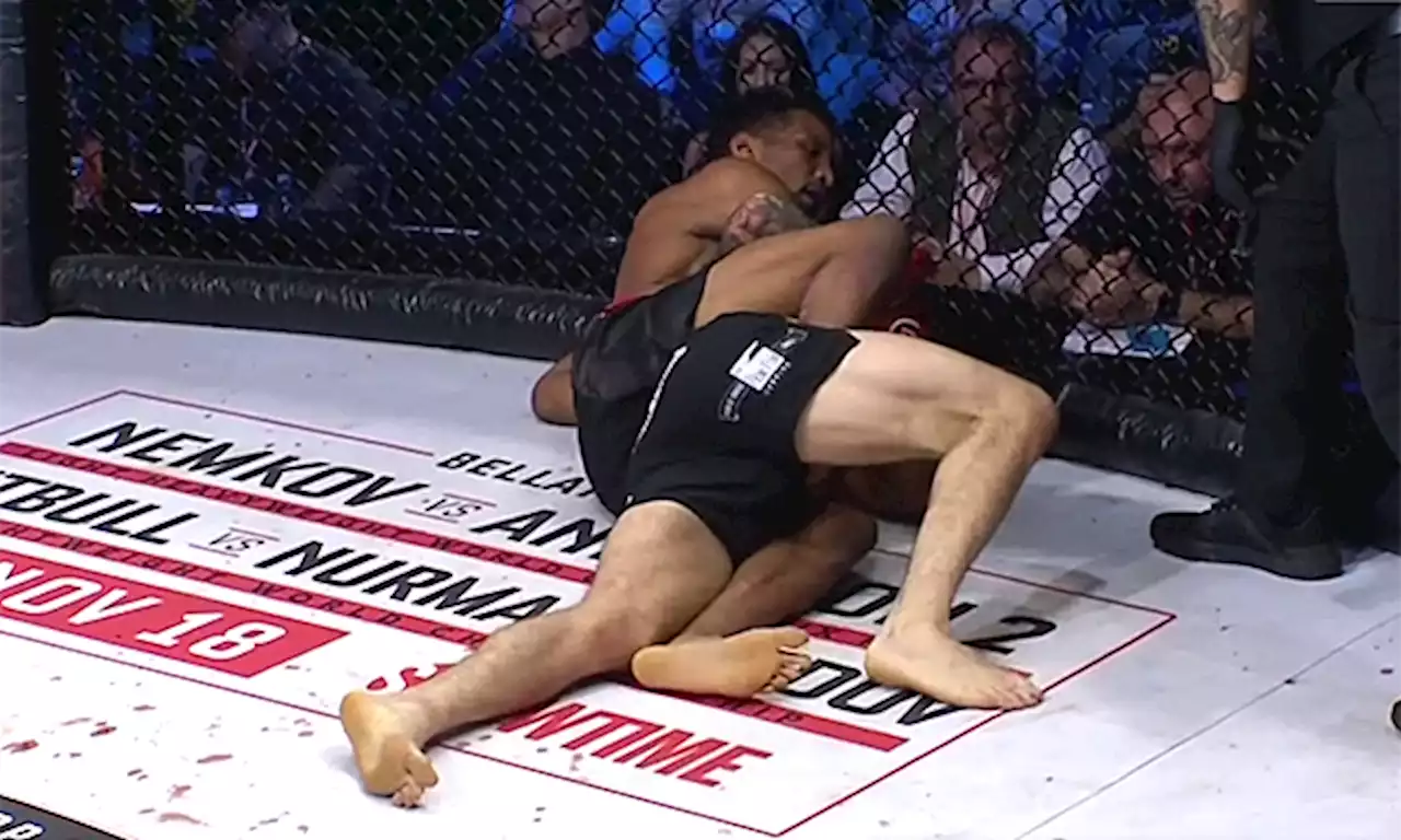 Mansour Barnaoui Chokes Out Adam Piccolotti in Bellator 287 Main Event