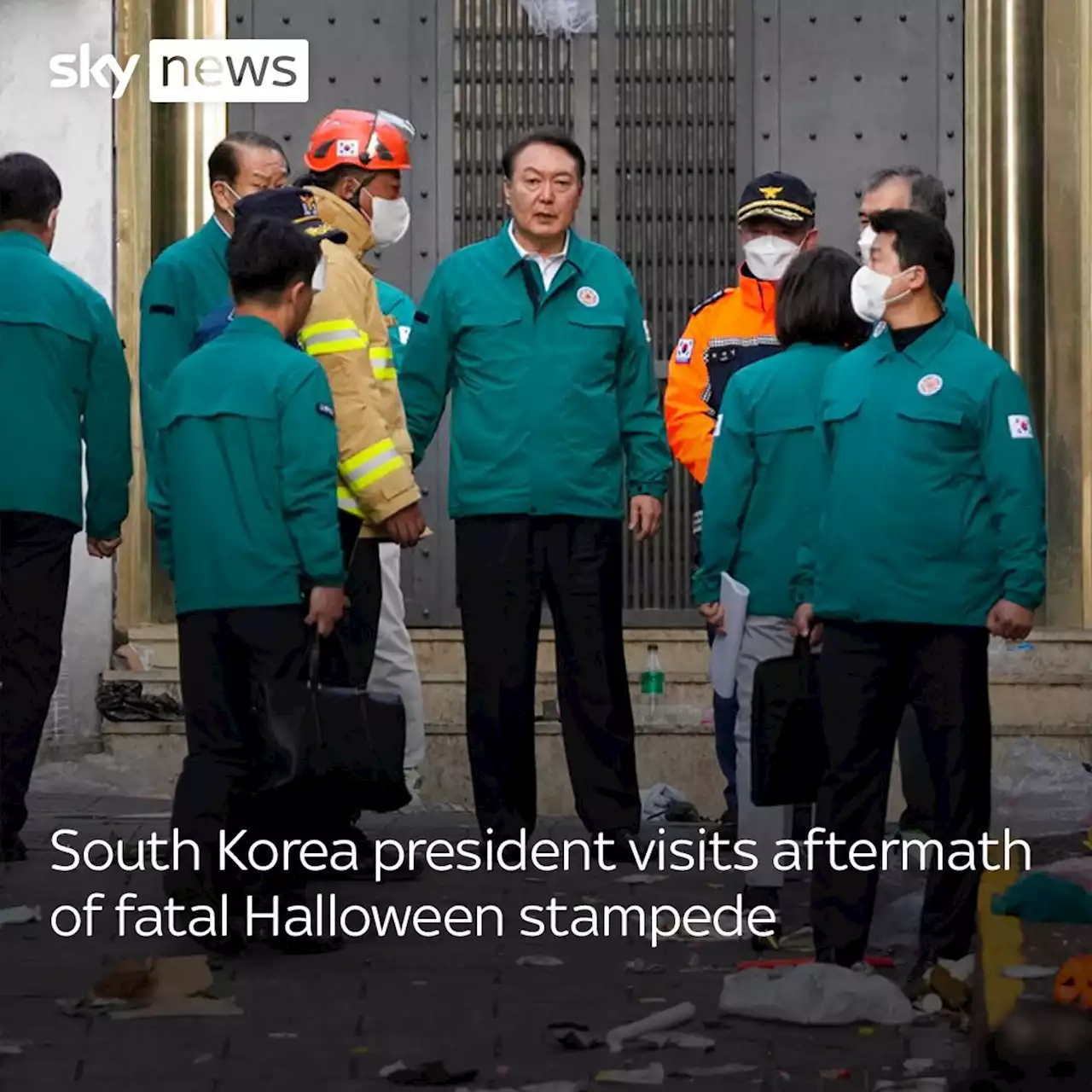 South Korea stampede: Seoul partygoer describes panic of crush at crowded Halloween event