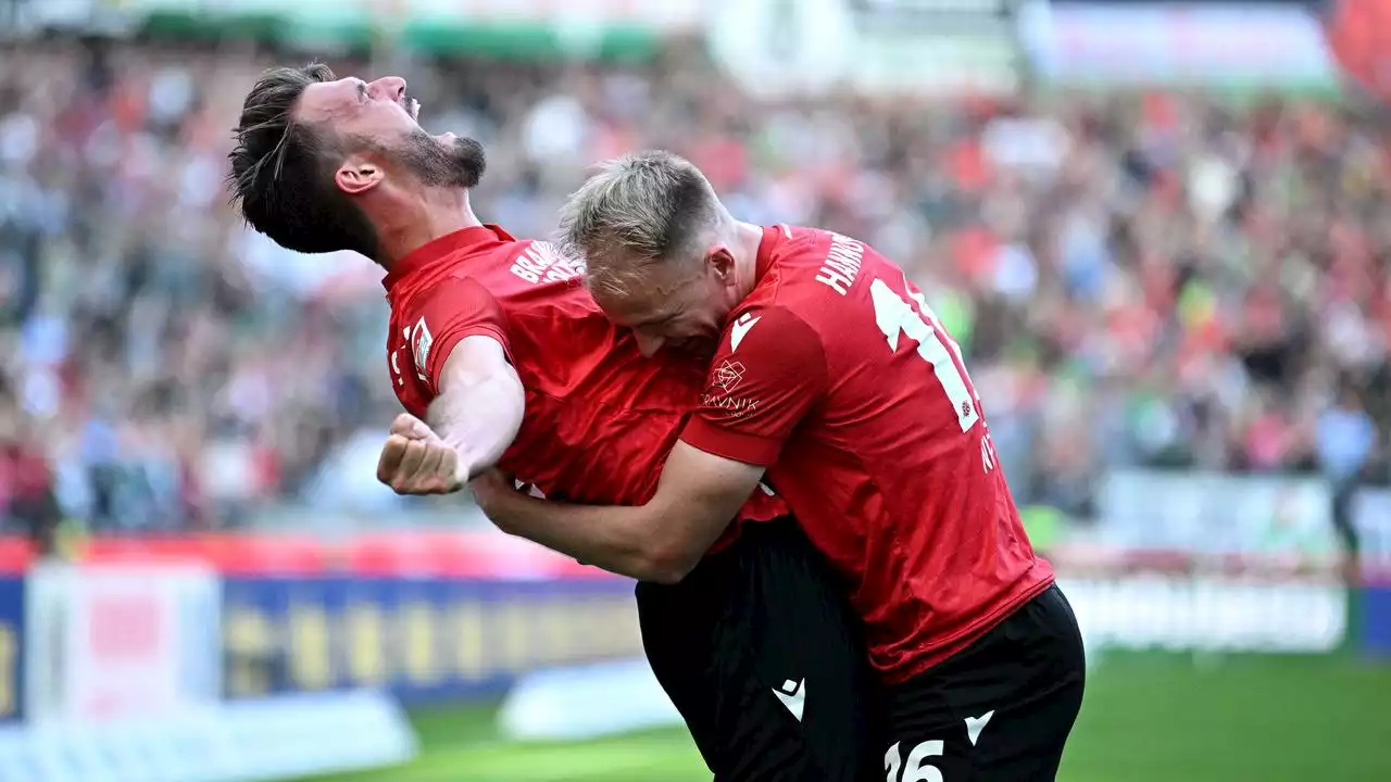 2. Liga: Hendrik Weydant erlöst Hannover 96 gegen den KSC