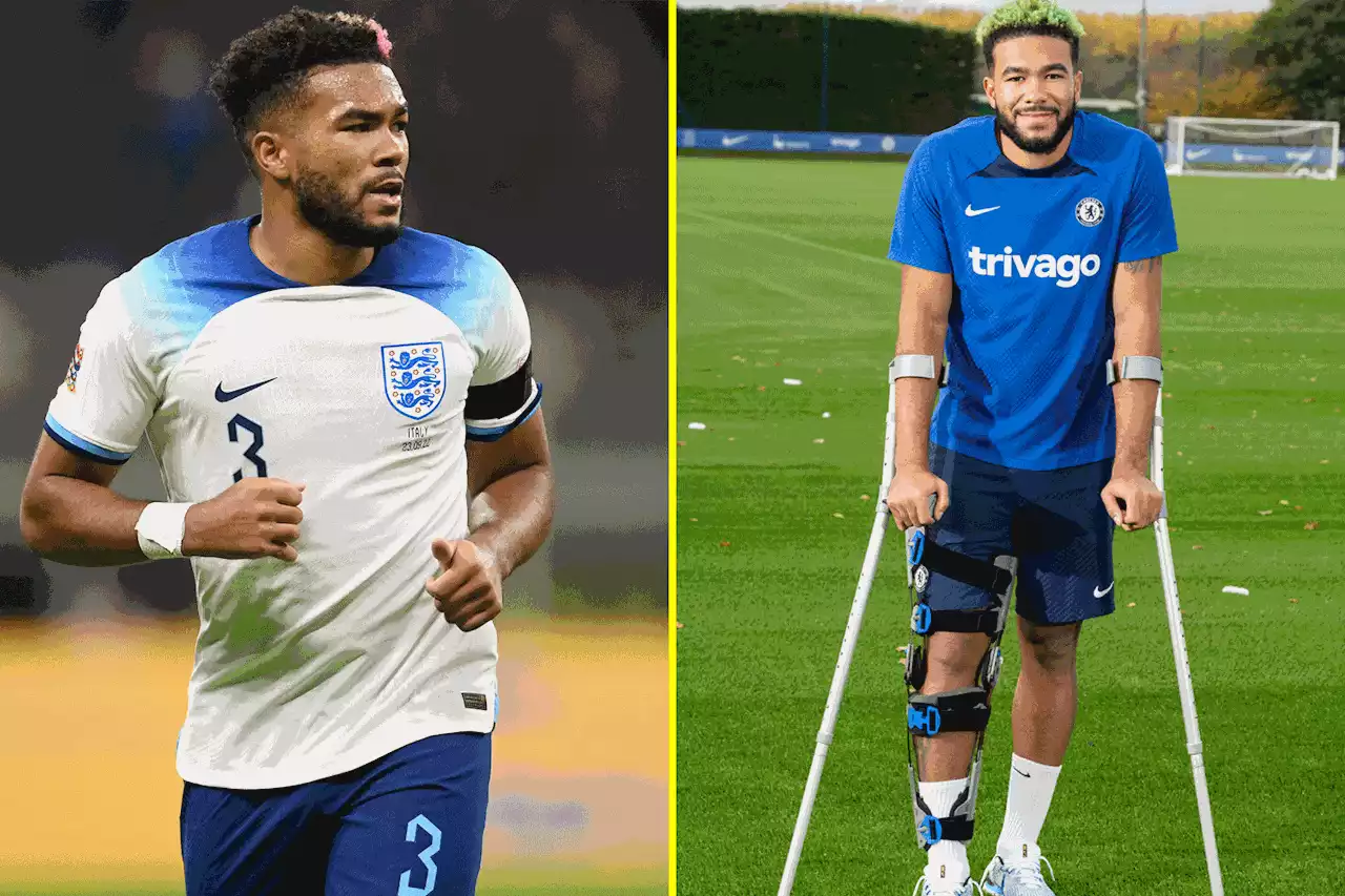 James on crutches two weeks before England announcement as Chelsea star gives update