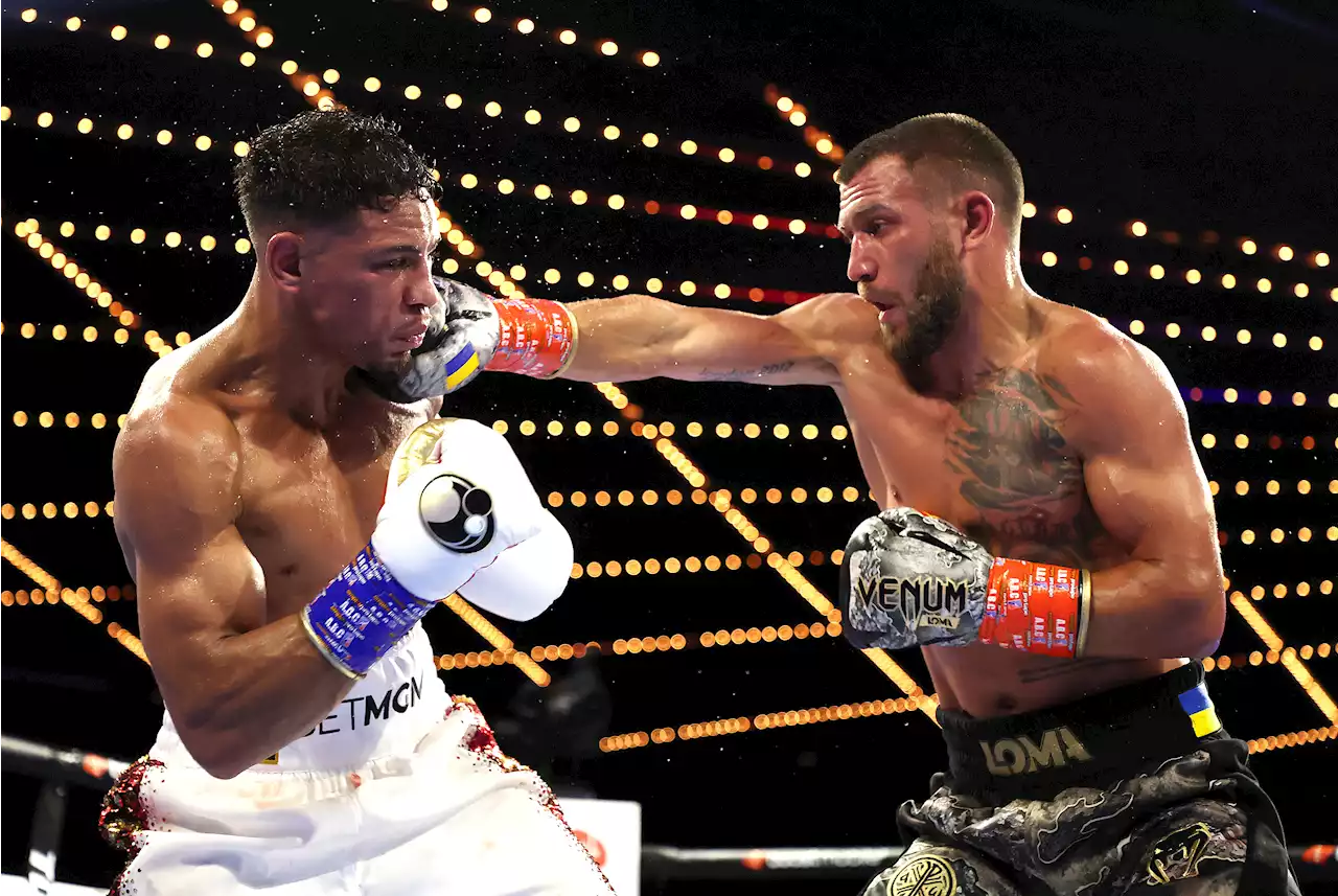 Vasyl Lomachenko survives scare to win comeback fight and set up Devin Haney showdown