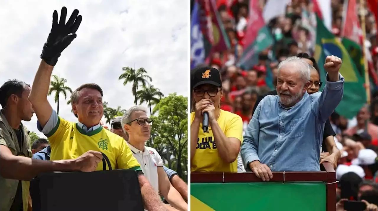 Lula da Silva y Jair Bolsonaro quemaron cartuchos, cerraron campañas y apuntan a una elección histórica