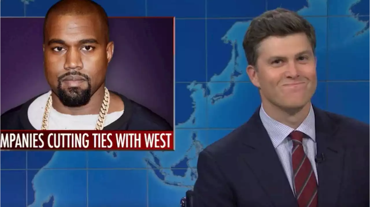 'SNL' mocks Skechers, TJ Maxx for fake-dumping Kanye West amid controversial comments