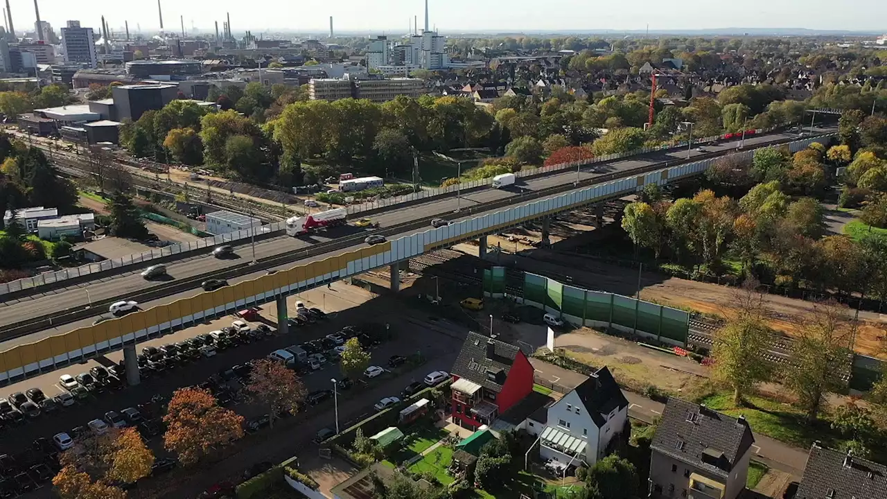 A1-Ausbau Leverkusen: Breit wie ein Fußballfeld, quer durch die Stadt