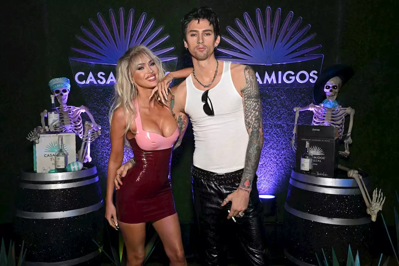 Megan Fox & MGK Do Halloween as Pamela Anderson & Tommy Lee