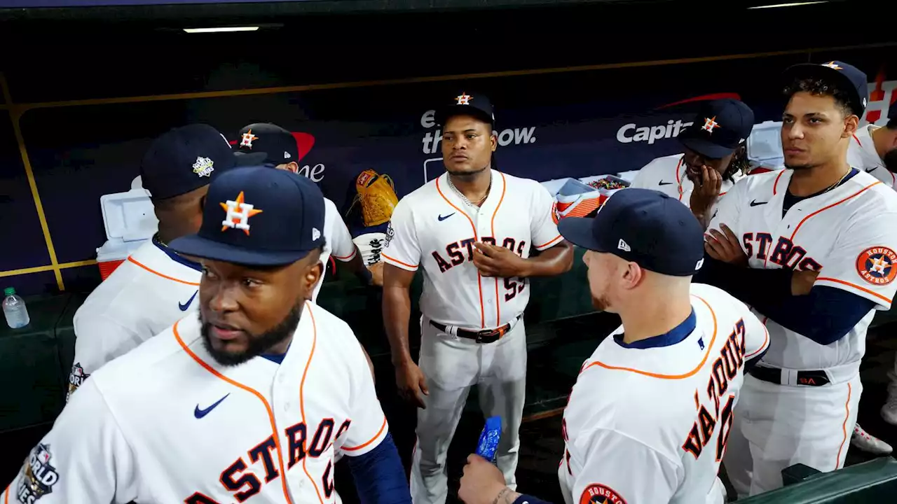 World Series: Astros-Phillies Game 2 finds Houston down for first time in playoffs as Framber Valdez takes mound