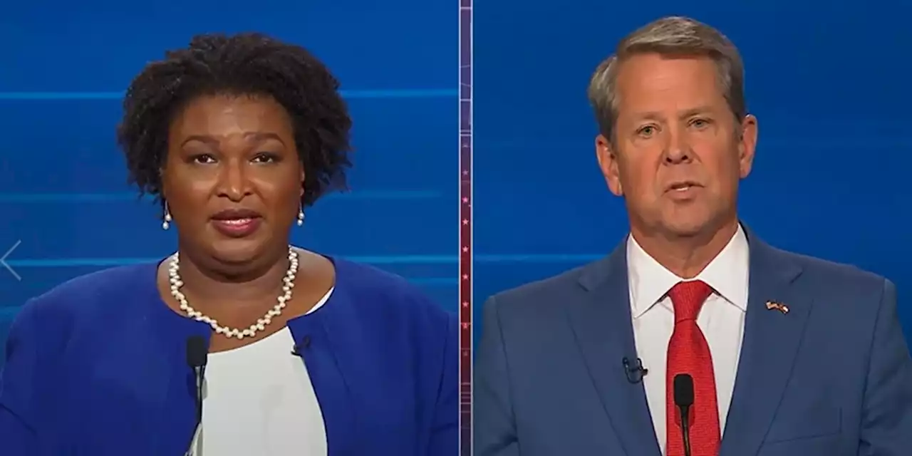 Stacey Abrams, Gov. Brian Kemp meet in second, final debate Sunday night