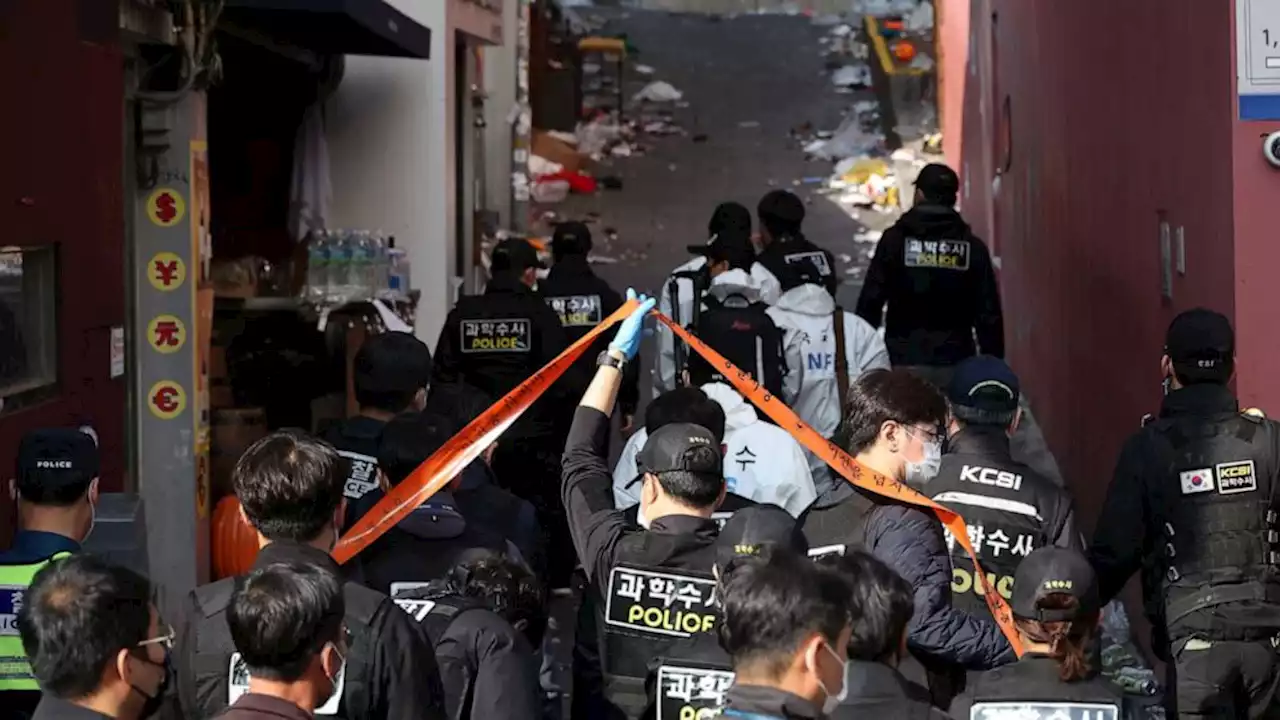 South Korean police apologize after deadly Halloween crowd crush