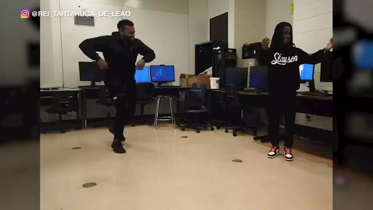 CPS teacher, student face off in footwork challenge | Video