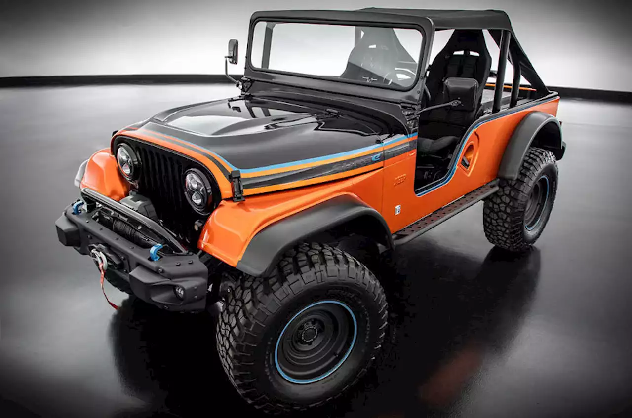 Jeep to showcase electric restomod CJ Surge concept | Autocar