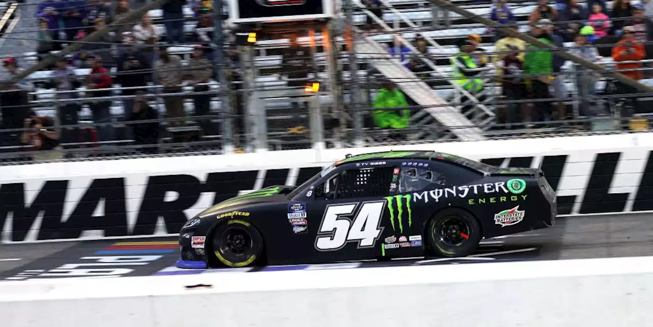 Video: Ty Gibbs Punts Teammate Brandon Jones on Way to Martinsville Xfinity Win